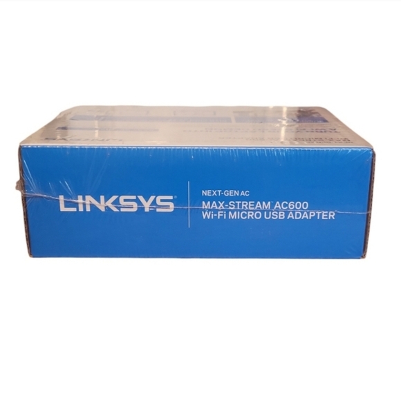 NIB Linksys Max Stream AC600 WiFi Micro USB Adapter - Picture 5 of 6